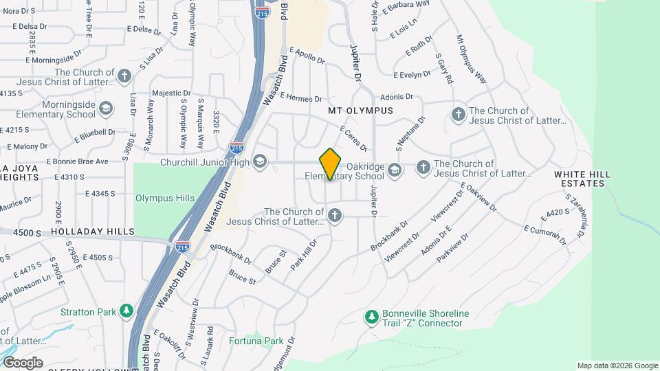 4331 S Fortuna Way Map and Location Details