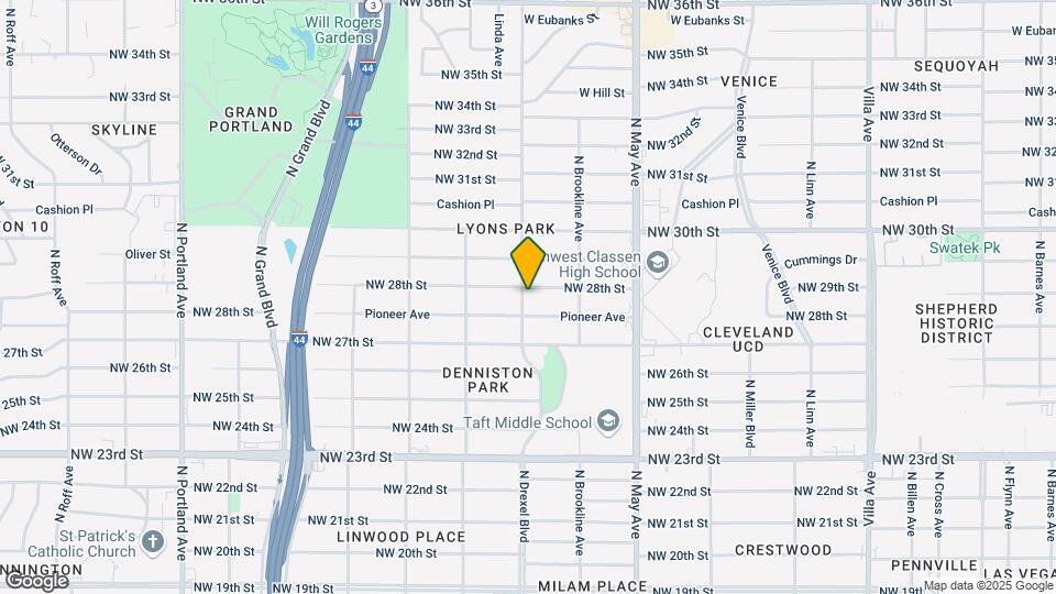 3044 NW 28th St Map and Location Details