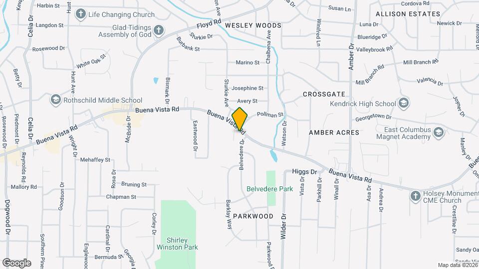 5330 Buena Vista Rd Map and Location Details