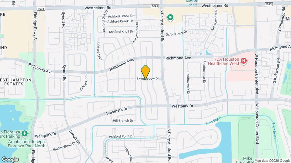 3306 S Greenpark Dr Map and Location Details