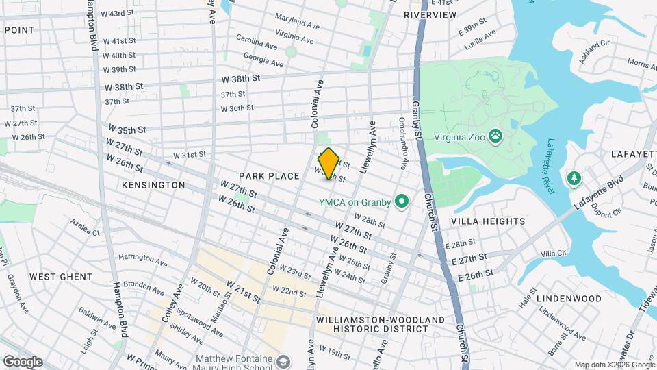 404 W 29th St Map and Location Details