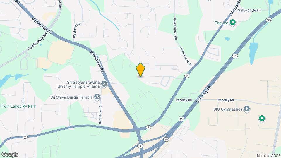 2395 Lexington Ln Map and Location Details