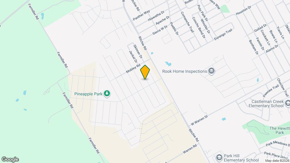 3017 Jackal Dr Map and Location Details