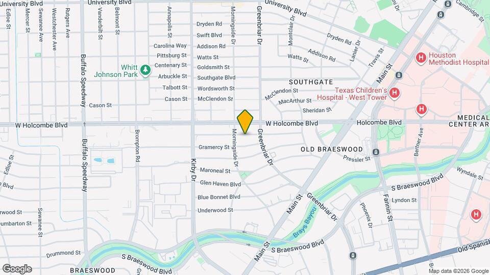 2327 Dorrington St Map and Location Details