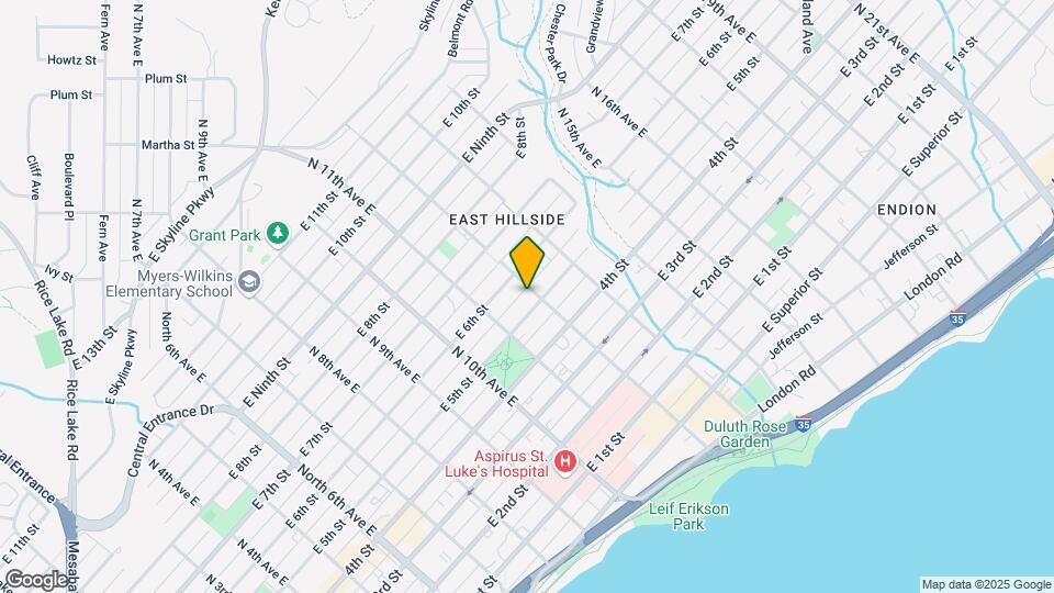 511 N 12th Ave E Mapa y Detalles de la Ubicación