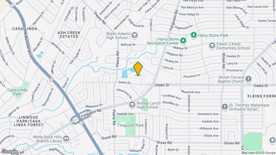 9811 Kingsman Dr Map and Location Details