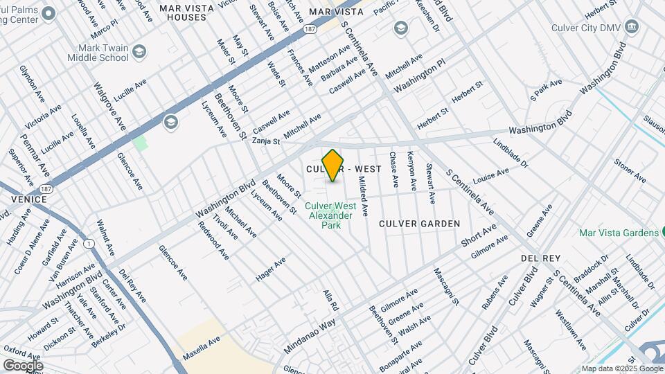 4118 Wade St Mapa y Detalles de la Ubicación