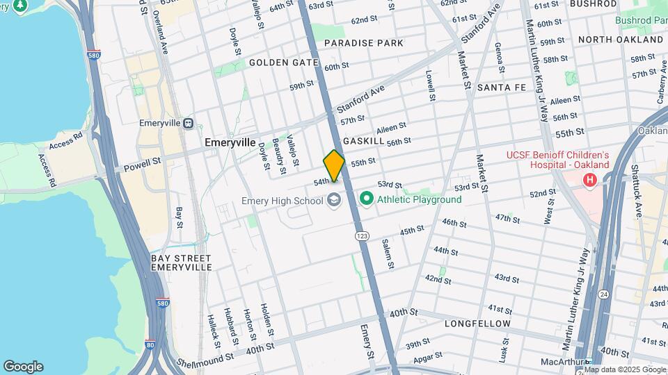 1122 53rd St Map and Location Details
