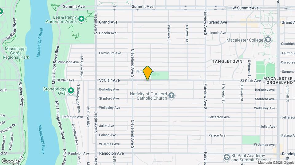 2008 St Clair Ave Mapa y Detalles de la Ubicación