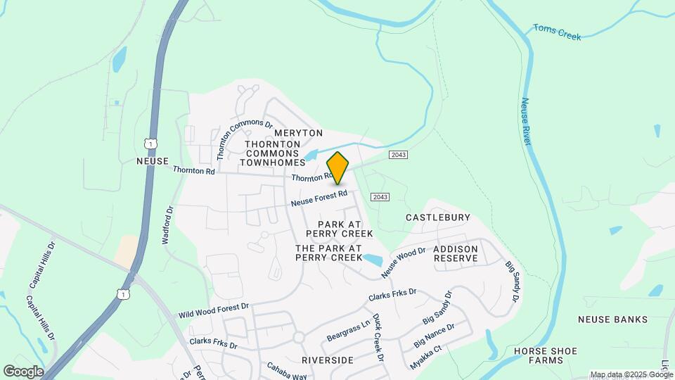 5413 Neuse Forest Rd Mapa y Detalles de la Ubicación