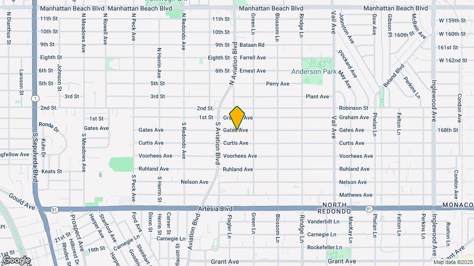 1918 Gates Ave Map and Location Details