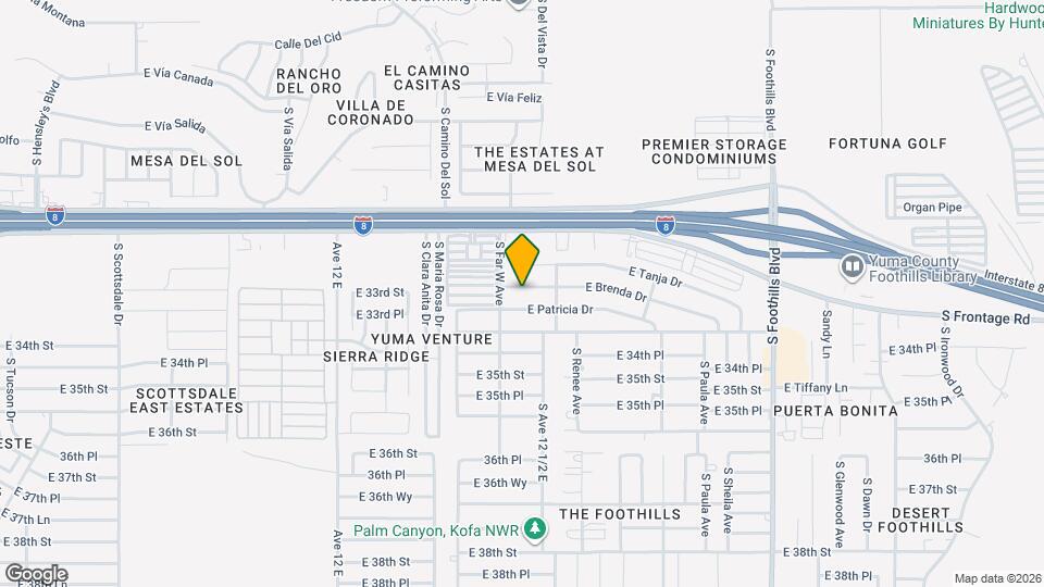 12443 E Brenda Dr Map and Location Details