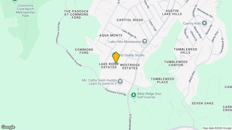 107 Lake Hills Dr S Map and Location Details