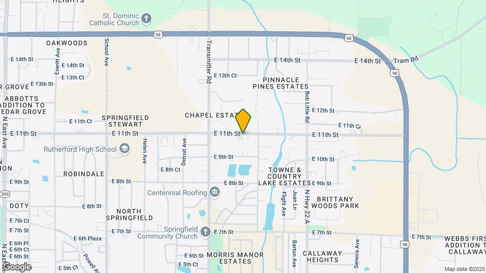 3914 E 11th St Map and Location Details
