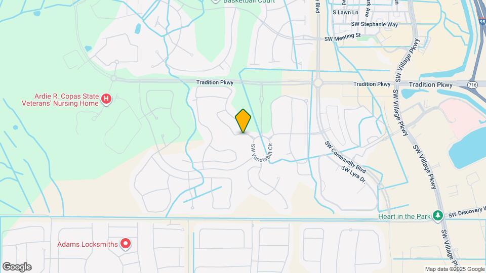 11239 SW Springtree Terrace Map and Location Details