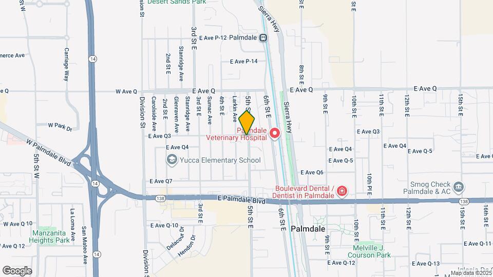 454 E Avenue Q3 Map and Location Details