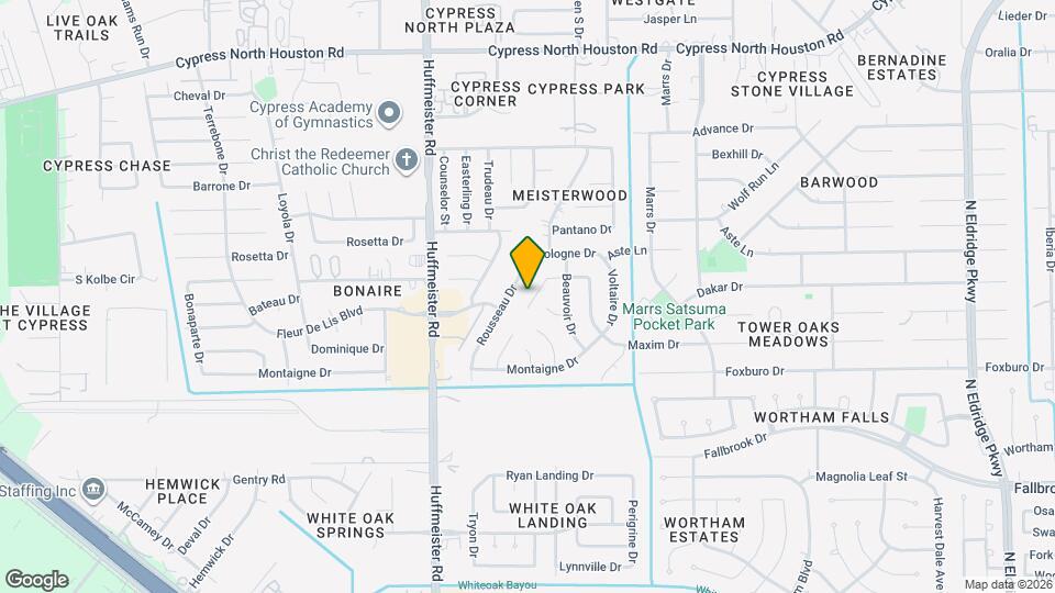11311 Angelique Dr Mapa y Detalles de la Ubicación