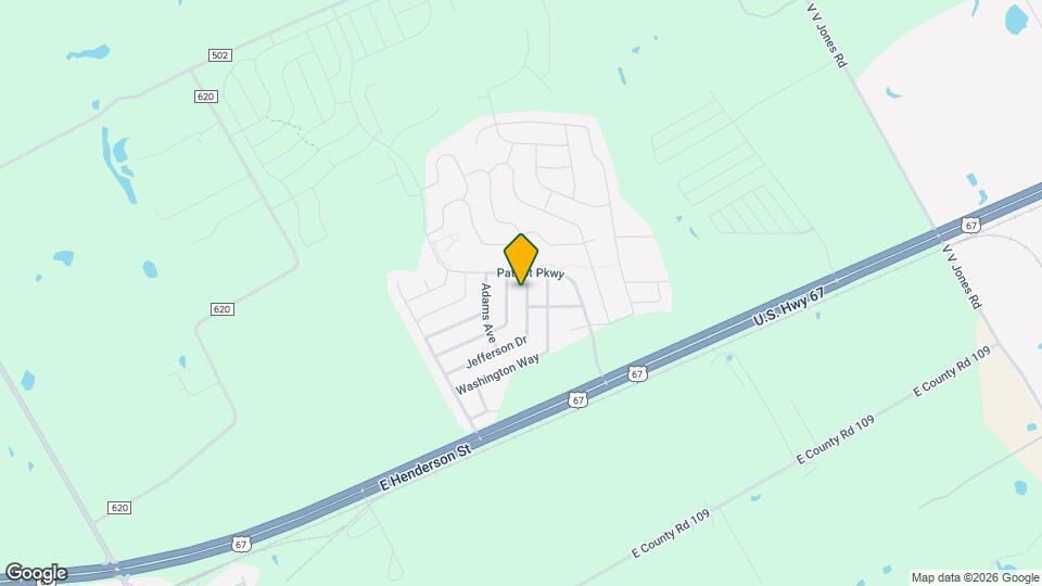 156 Jefferson Dr Mapa y Detalles de la Ubicación