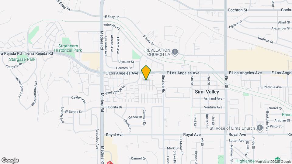 1961 Brookberry Ln Map and Location Details