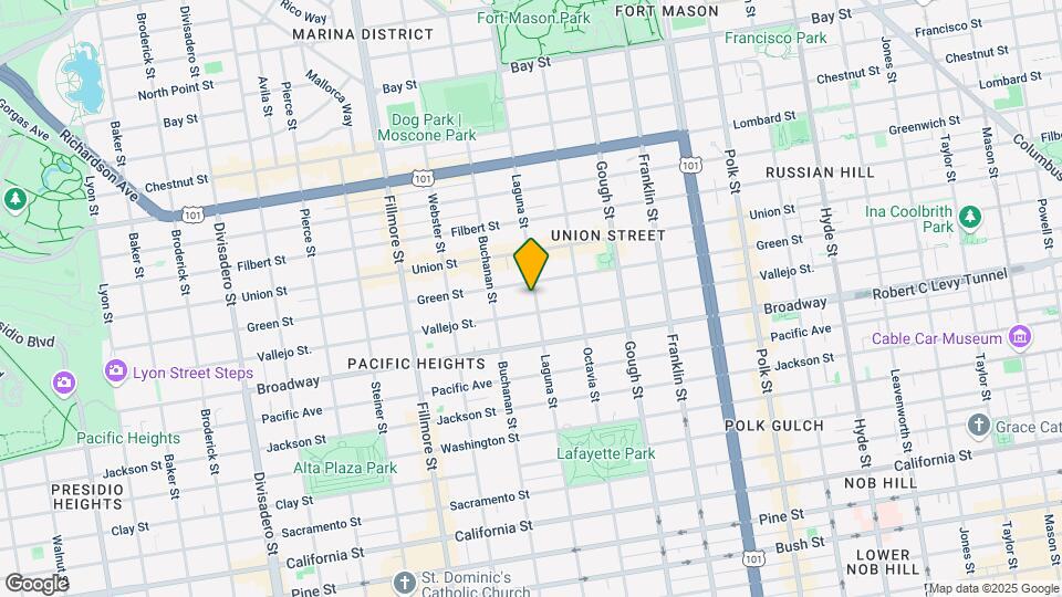 2743-2745 Laguna St Mapa y Detalles de la Ubicación