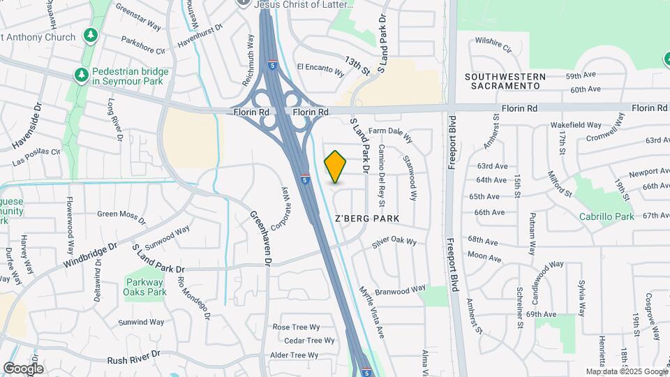 7330 Willow Lake Way Map and Location Details