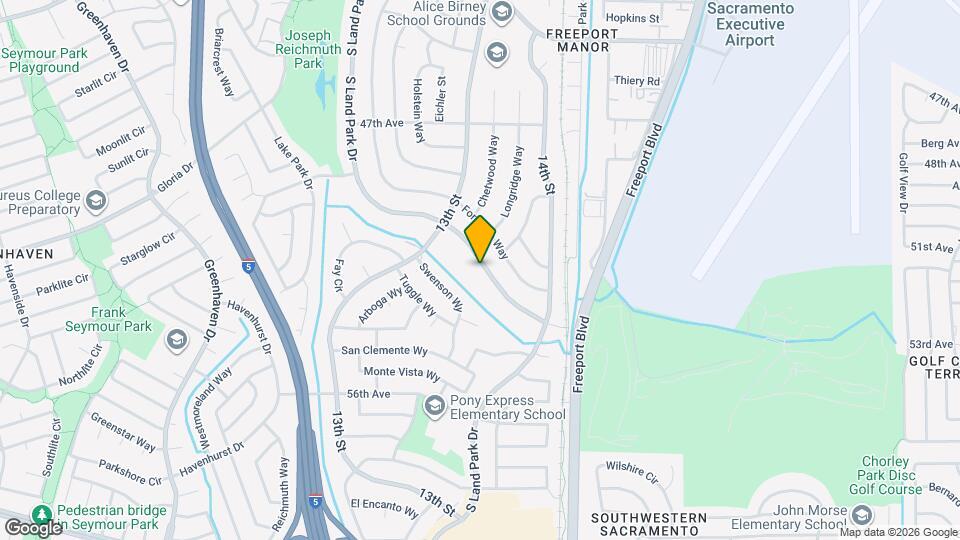 6640 S Land Park Dr Map and Location Details