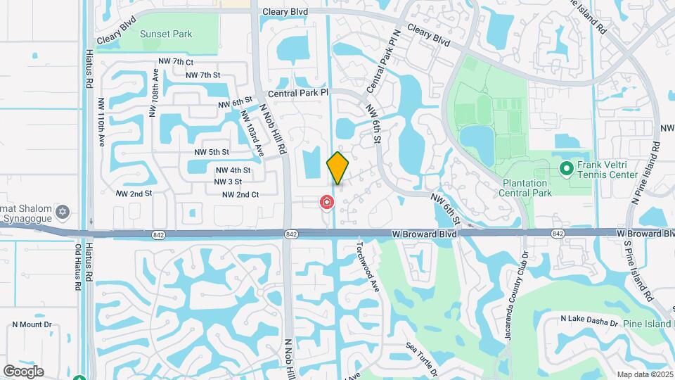 9894 NW 2nd Ct Map and Location Details