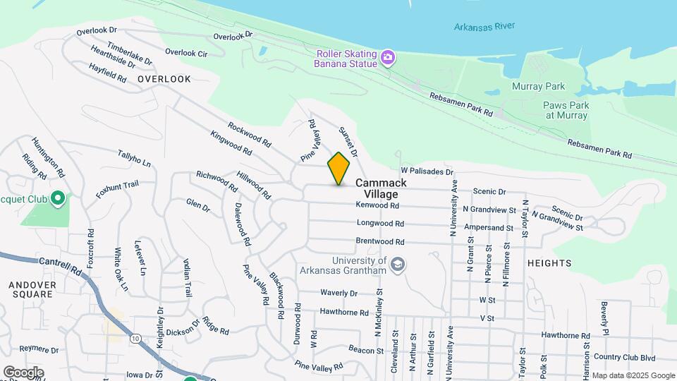 6609 Greenwood Rd Map and Location Details