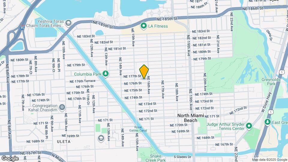 1571 NE 176th St Map and Location Details