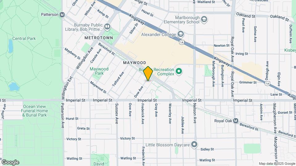 6658 Dow Ave Map and Location Details