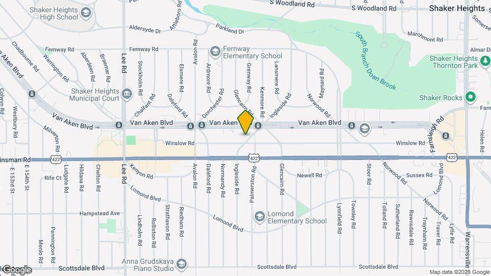 3454 Ingleside Rd Map and Location Details