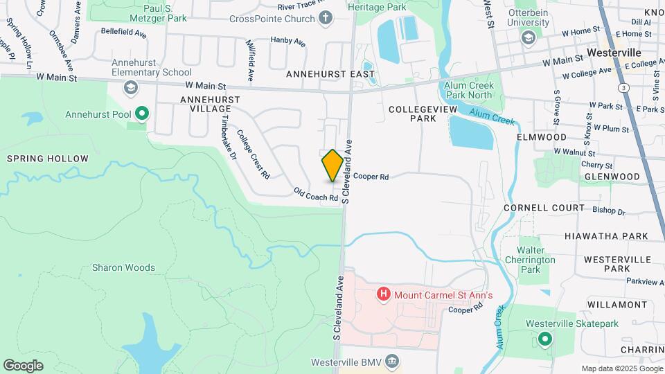 169 Brandywine Dr, Unit D Map and Location Details