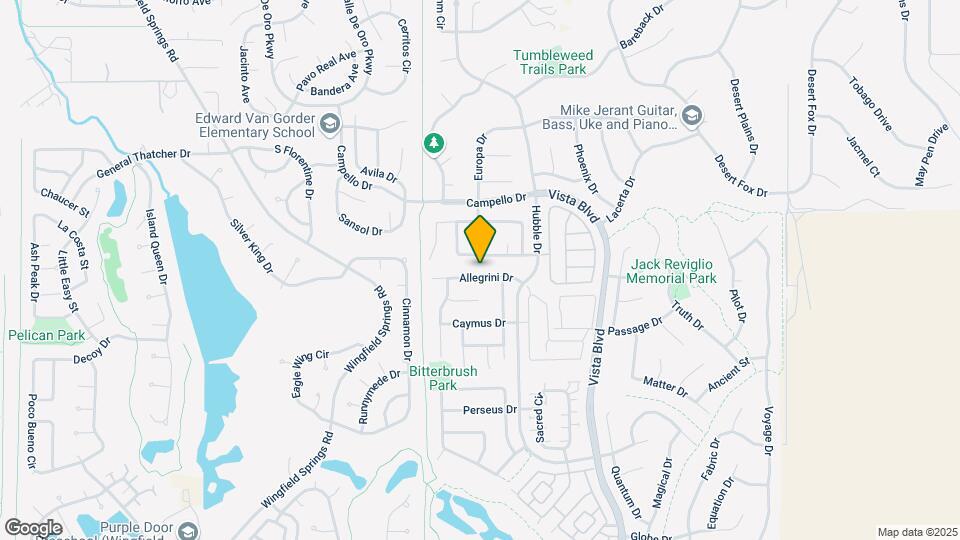 3736 Allegrini Dr Map and Location Details