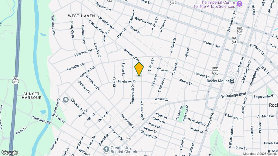 905 W Haven Blvd Map and Location Details