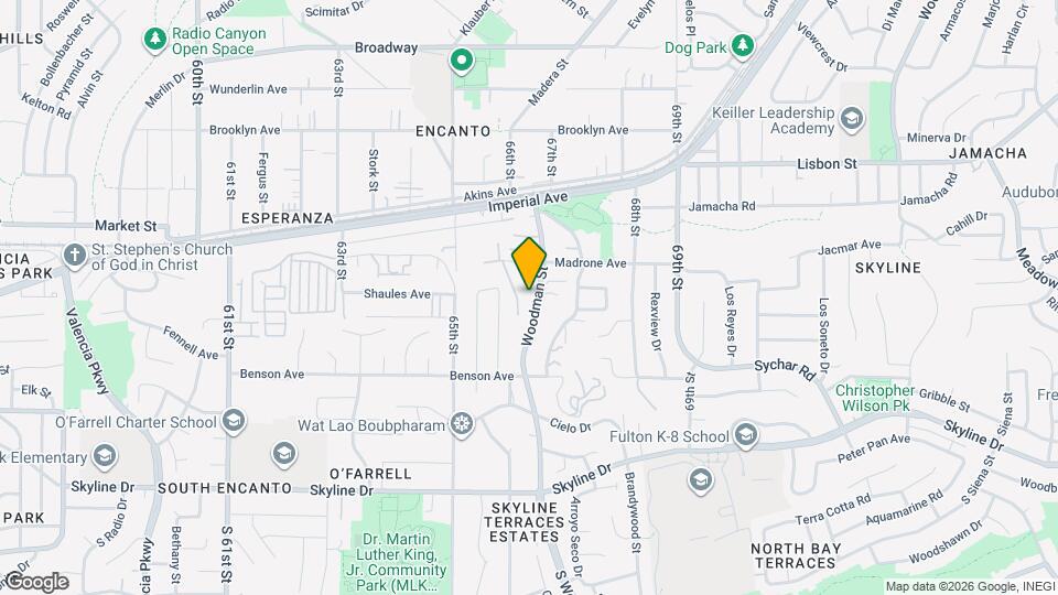 260 Woodman St Mapa y Detalles de la Ubicación