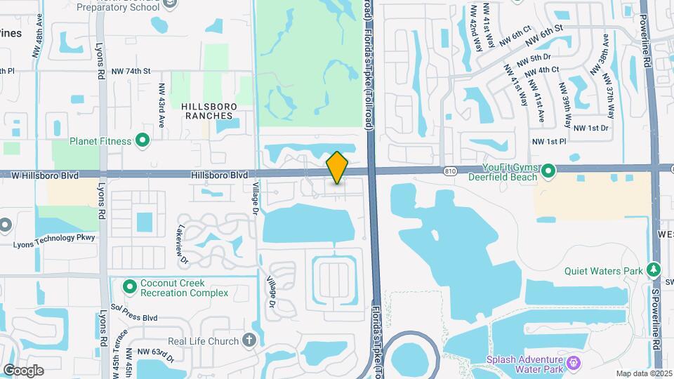 Bell Coconut Creek Mapa y Detalles de la Ubicación