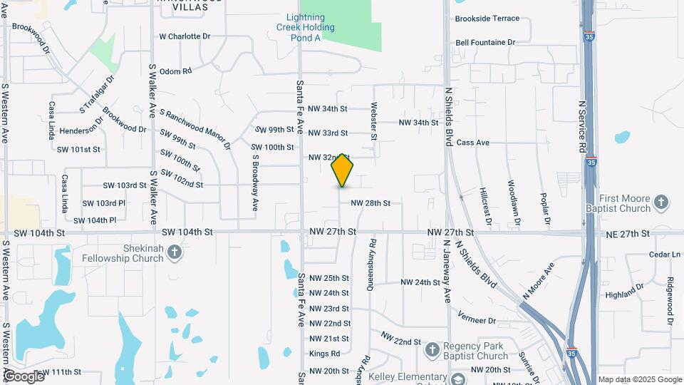 1020 NW 29th St Map and Location Details