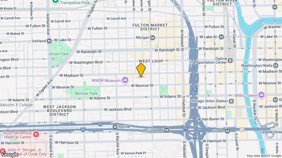1039 W Rundell Pl Map and Location Details