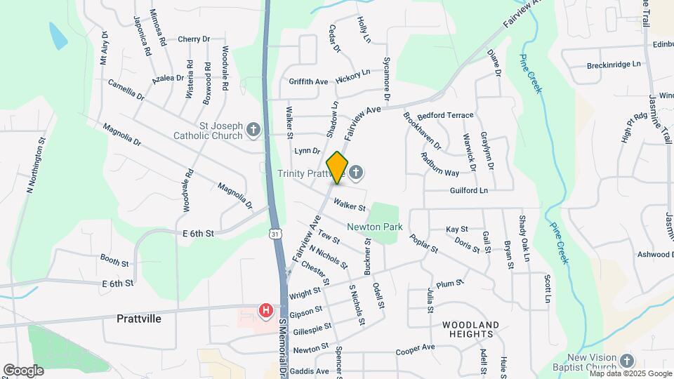 606 Fairview Ave Map and Location Details