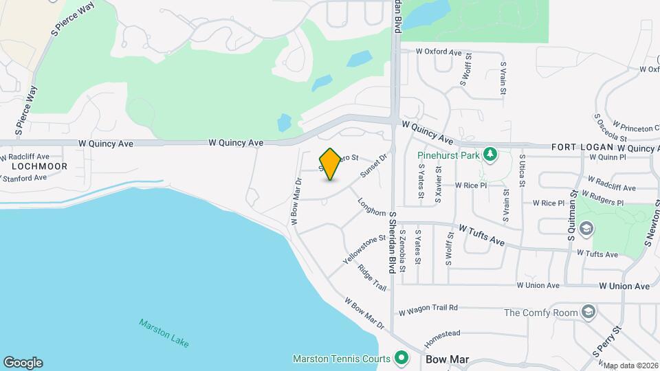 5416 Sunset Dr Map and Location Details