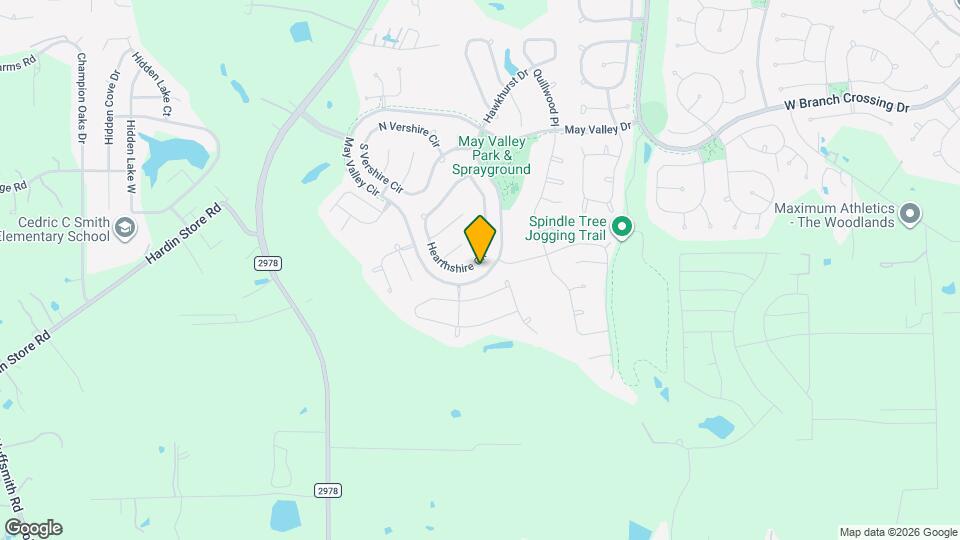 162 Hearthshire Cir Map and Location Details