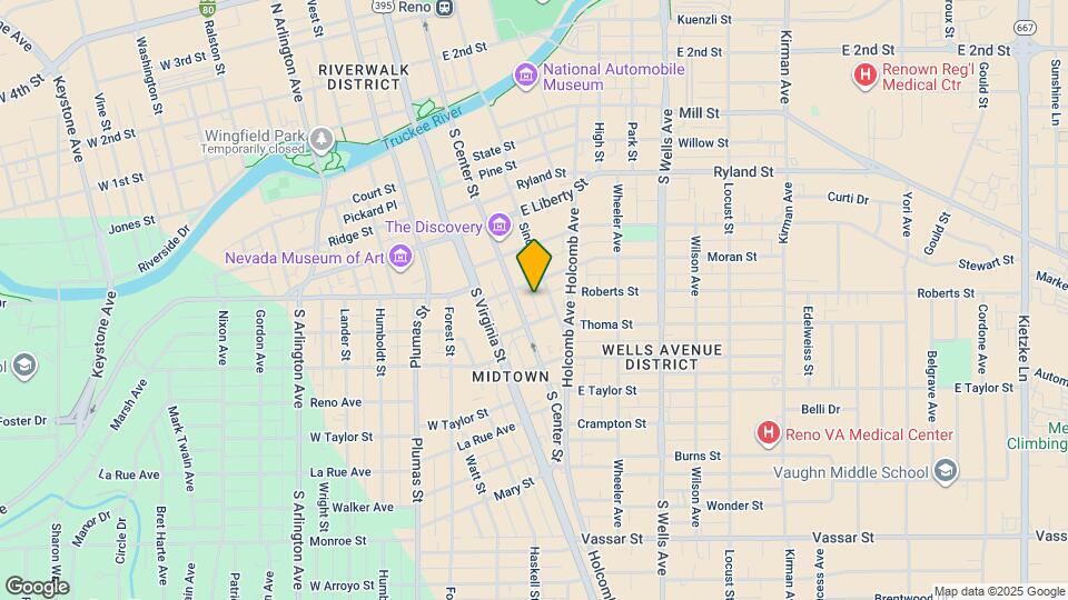 623 Sinclair St Map and Location Details