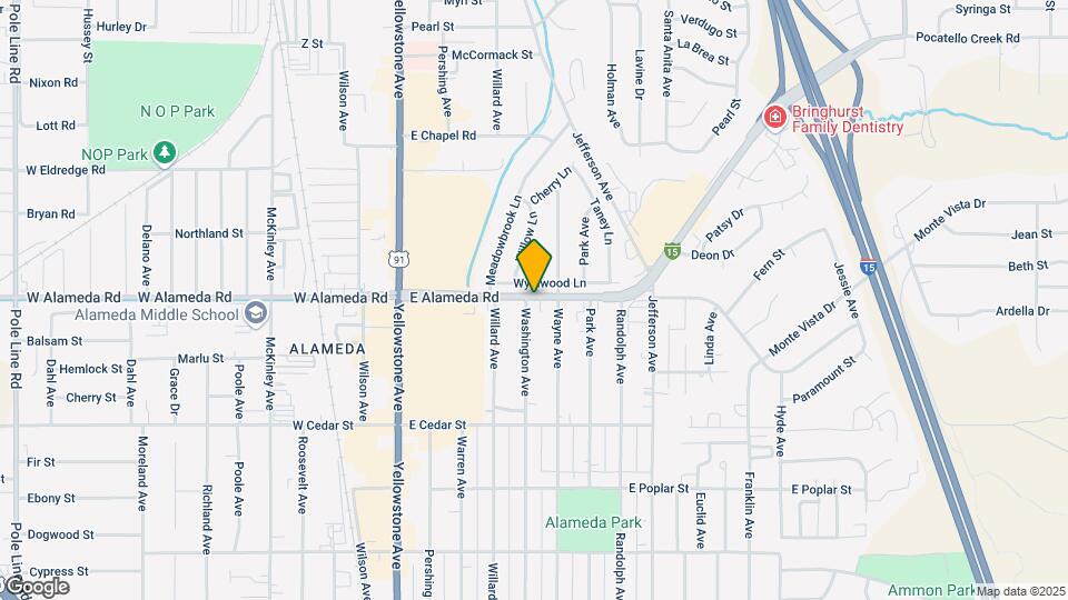 525 E Alameda Rd Map and Location Details