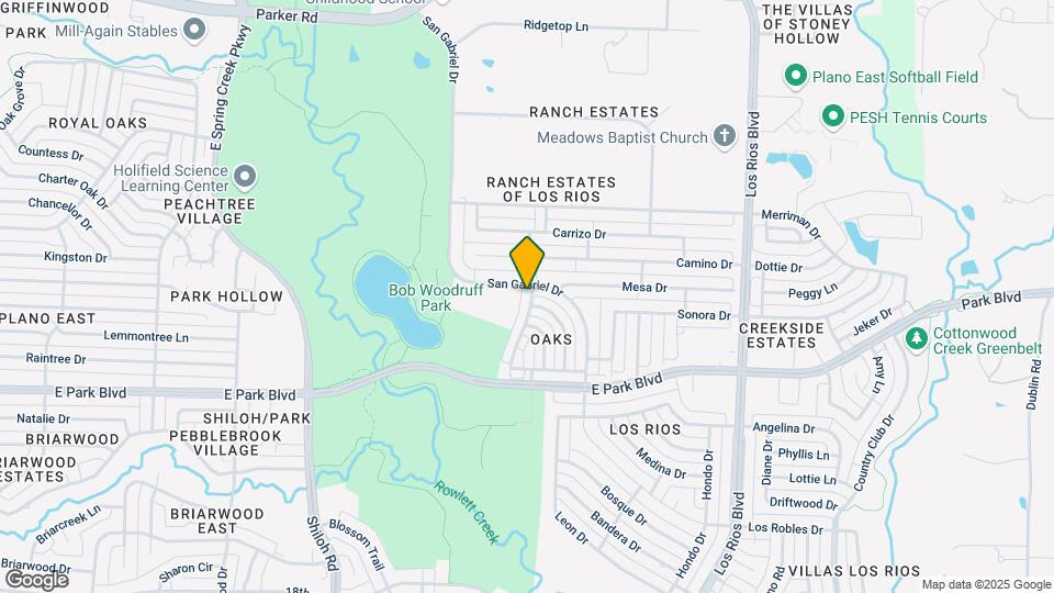 2405 Shinnery Oak Dr Map and Location Details