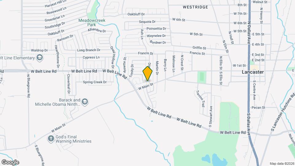 900 Diann Cir Map and Location Details