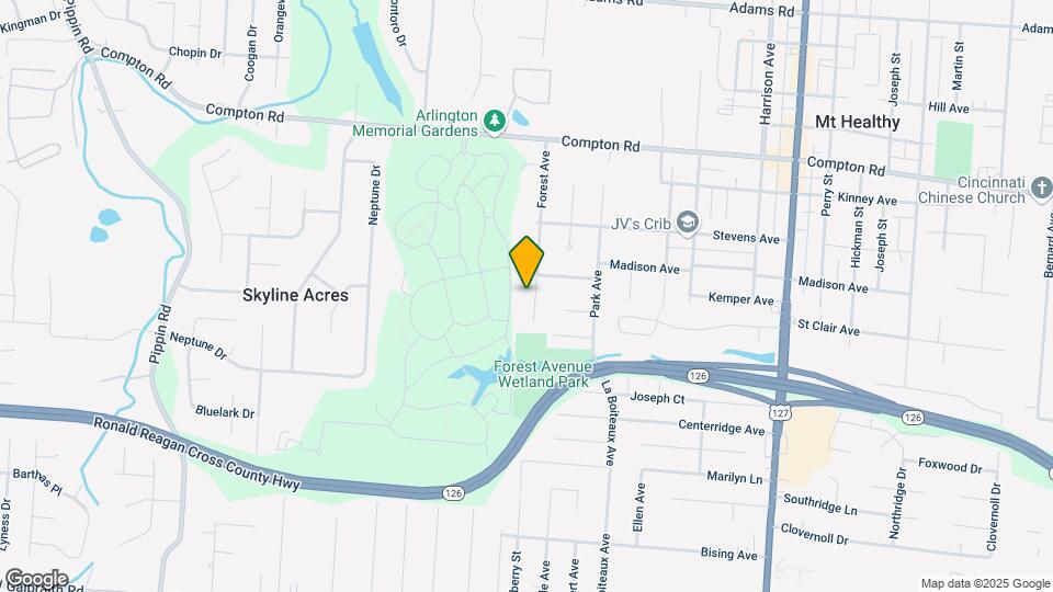 7311 Forest Ave Mapa y Detalles de la Ubicación
