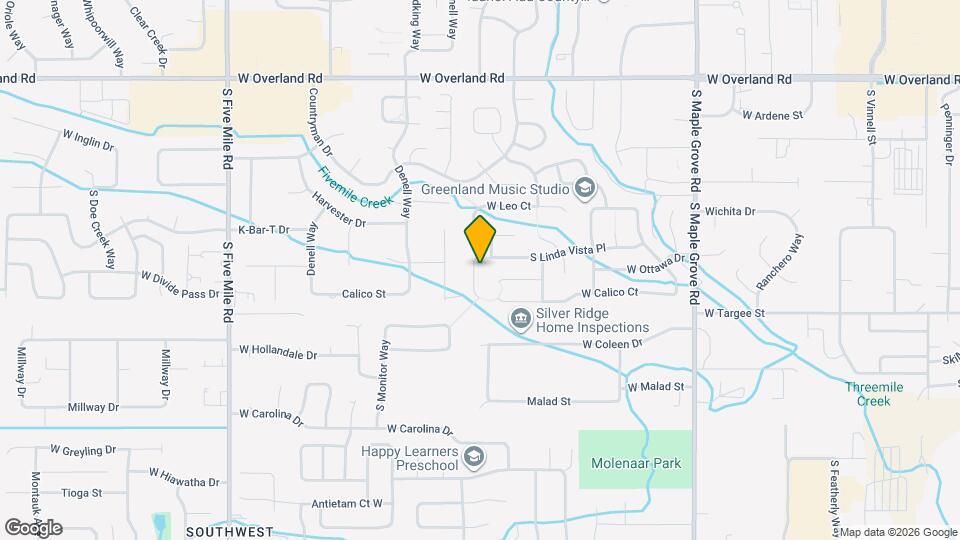 2108 S Linda Vista Pl Map and Location Details