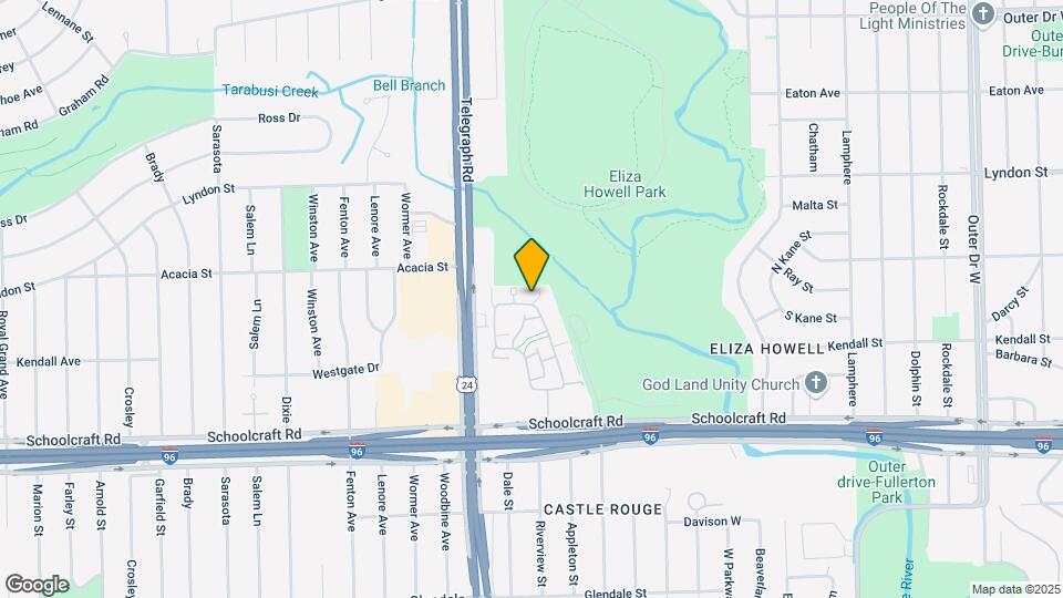 14262 Riverview St Map and Location Details