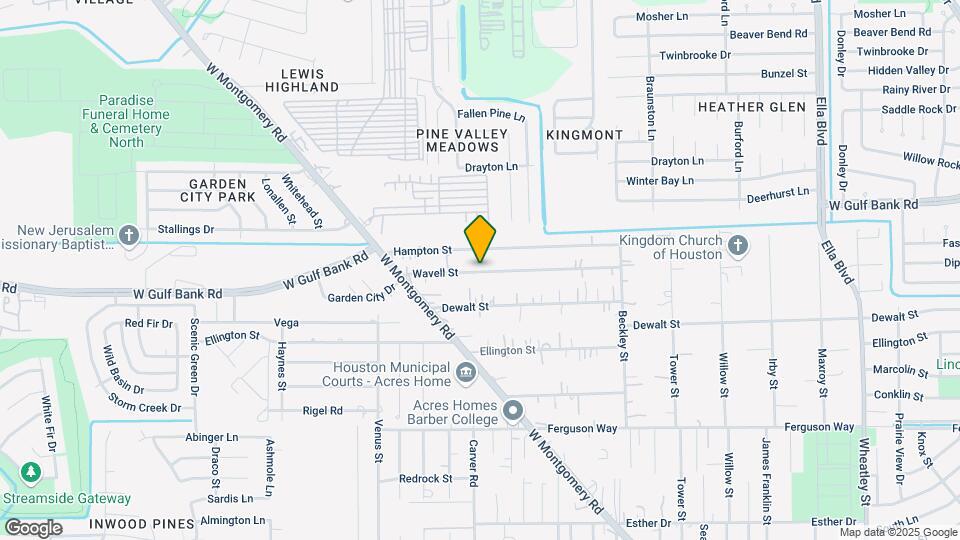 2308 Wavell St Map and Location Details
