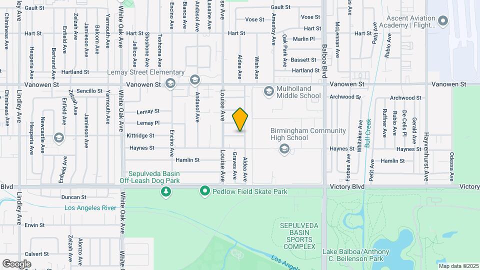 17217 Kittridge St Map and Location Details